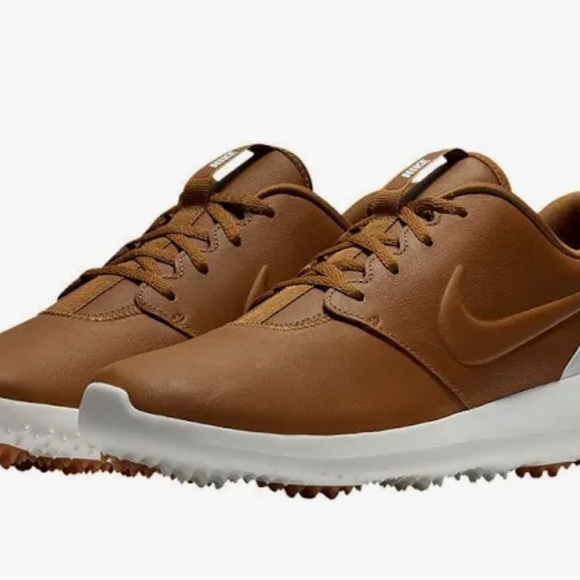Nike Men’s “Roshe G Premium” Spikeless Leather Golf Shoes, new in box, size 11.5 - Picture 4 of 6